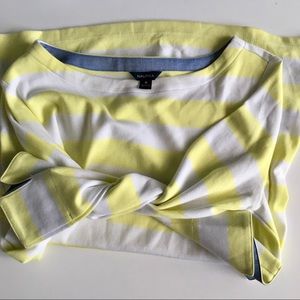 NAUTICA 100% Cotton 3/4 Sleeve NWOT Top. SZ M